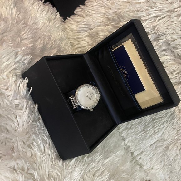 NWT Porsamo Bleu Women\'s Crystal Set Watch main image 4